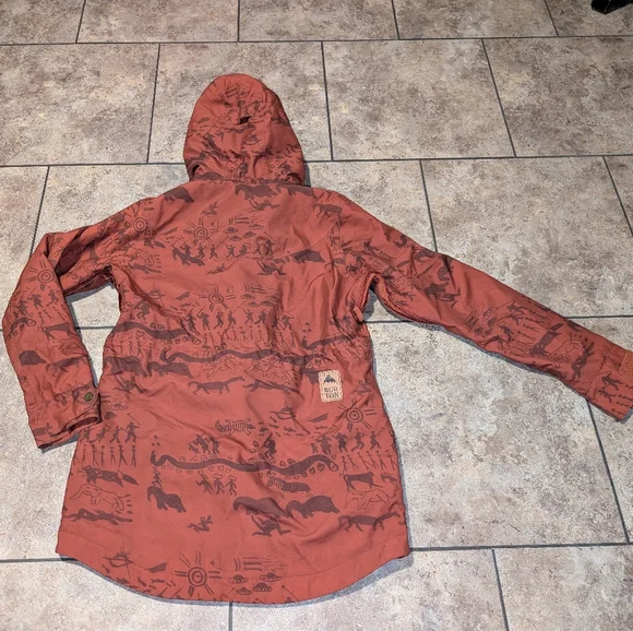 Burton Prowess Stone Age Snow Board Jacket Ladies Small - Picture 8 of 16